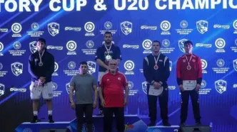 قهرمانی تیم‌های کشتی آزاد و فرنگی نوجوانان ایران در جام پیروزی ترکیه