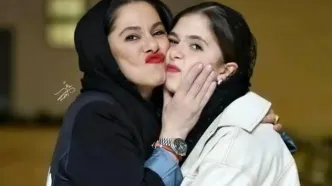 قاب زیبای مادر و دختر در اکران خصوصی یک فیلم خبرساز شد!
