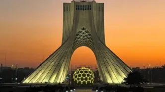 خشک شدن درخت‌ها به میدان آزادی رسید/ علت چه بود؟