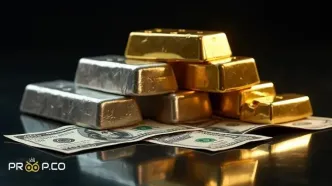 جهش طلا و نقره پس از برخورد به سطح حمایتی کلیدی و تضعیف دلار آمریکا