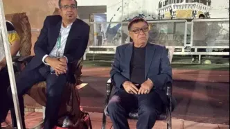 حضور پیروانی در جشن قهرمانی فجر سپاسی