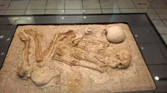 اسکلت۳۲۰۰ ساله یک زن در بابل کشف شد