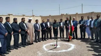 کلنگ احداث مدرسه ۶ کلاسه در روستای کهک زهک با زیربنای ۸۱۲ مترمربع به زمین زده شد