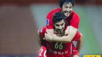 ببینید | پاس گل سردار آزمون و گلزنی سعید عزت اللهی در شب شکست ۲ بر یک شباب الاهلی مقابل الوصل