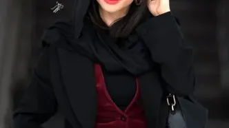 قاب صمیمی بازیگر سریال ستایش با الناز حبیبی