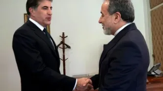 دیدارهای امروز وزیرخارجه | دیدار رئیس اقلیم کردستان عراق با عراقچی