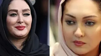قاب مشترک و دیده نشده از الهام حمیدی و نیکی کریمی