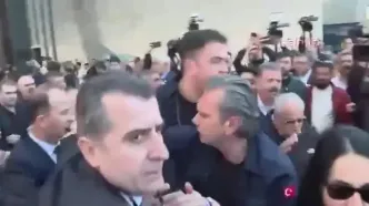 رهبر اپوزیسیون ترکیه سیلی خورد