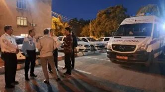 مهار به موقع آتش سوزی در بیمارستان امام علی(ع) کرمانشاه