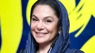 تصویر زیرخاکی از مستانه مهاجر، در آغوش بازیگر معروف فرانسوی