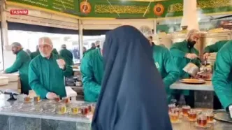 وحید امیری خادم حرم امام رضا (ع) شد