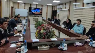 دیدار معاون سرمایه انسانی شرکت گهر زمین با معاون منابع انسانی و امور اجتماعی شرکت فولاد خوزستان