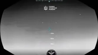 انهدام جنگنده سوخو ۳۰ روسیه توسط شناور بدون سرنشین اوکراین