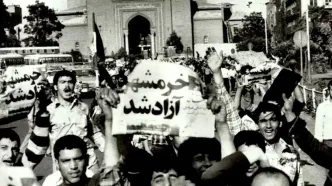 تصاویری از لحظات اولیه آزاد سازی خرمشهر