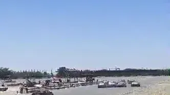 جان باختن عکاس ورزشی در پیست آزادی؛ حادثه در جریان رقابت‌های اتومبیل‌رانی+لحظه برخورد دلخراش