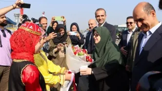 سفر مهاجرانی به منطقه آزاد انزلی/ سخنگوی دولت وارد استان گیلان شد