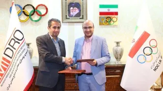 امضا تفاهم نامه همکاری کمیته ملی المپیک با سازمان توسعه و نوسازی معادن و صنایع معدنی