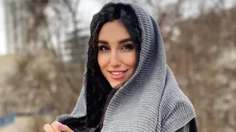 قاب دونفره فاطمیا بهارمست و نگار نیکدل در یک مراسم