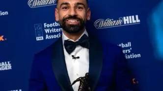 محمد صلاح بهترین بازیکن فصل لیگ جزیره شد