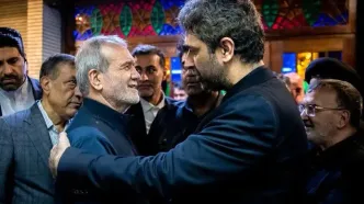تصاویر؛ مراسم ترحیم مادر معاون ارتباطات و اطلاع‌رسانی دفتر رئیس جمهور