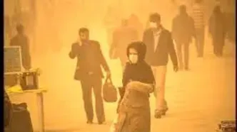 ثبت آلودگی هوا در ۱۳ شهر خوزستان/آبادان و خرمشهر در وضعیت قرمز