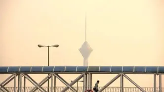 آسمان ابری و وزش باد و گردوخاک در انتظار تهران