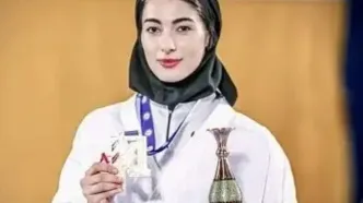 آتوسا گلشاد نژاد قهرمان کاراته آسیا شد