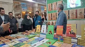 تصاویری از حضور سخنگوی دولت در نمایشگاه کتاب/ او از کدام نشرها بازدید کرد؟