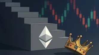 اتریوم از تخت افتاد؛ ETH پایین‌تر از ترون و اپتوس قرار گرفت