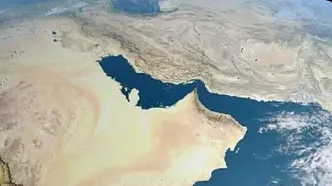 شکوه و عظمت «خلیج همیشه فارس» از فضا