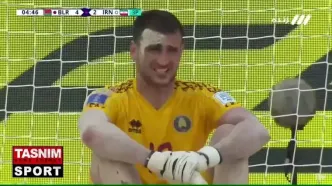 گل دوم ایران به بلاروس توسط محمد معصومی‌زاده / ایران2-4 بلاروس