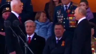 رژه پیروزی در میدان سرخ مسکو