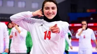 بازیکن ایران خانم گل فوتسال آسیا شد