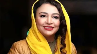تیپ دهه شصتی مه‌لقا باقری و ژاله صامتی در کنار عطاران