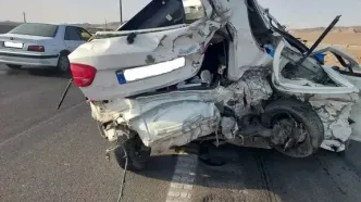 رانندگی عجیب جان دو نفر را گرفت