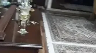 لحظه زلزله کرج