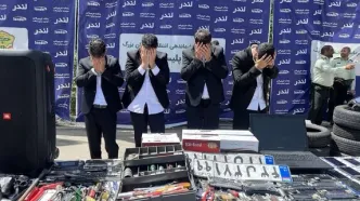 باند سارقان کت و شلواری در پایتخت