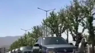 استقبال زنان زیبای اسب سوار از مهمان خارجی در کردستان!