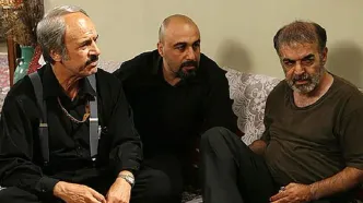 قابی از رضا عطاران و بازیگر بزنگاه در یک مراسم