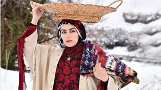 عکس جذاب و هنری بازیگر زیبای سریال «نون خ»