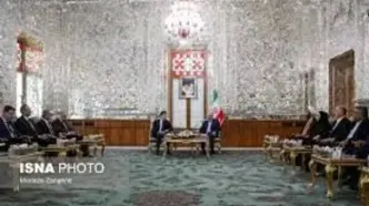 دیدار رئیس اقلیم کردستان عراق با رئیس مجلس