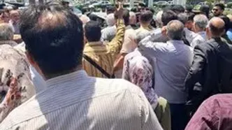 مالکان شهرک زیتون در پاستور تجمع کردند+ویدئو