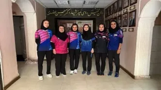آماده‌سازی دختران پینگ‌پنگ‌باز برای حضور در مسابقات قهرمانی جهان