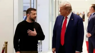 امضای قرارداد مواد معدنی بین آمریکا و اوکراین