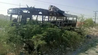حمله انتحاری مرگبار به اتوبوس مدرسه در بلوچستان پاکستان