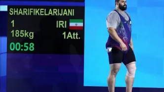 آیت شریفی قهرمان مسابقات وزنه برداری آسیا شد