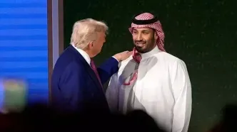 خداحافظی جالب ترامپ از بن سلمان/ ویدیو
