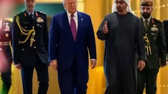ترامپ وارد ابوظبی شد