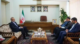 دیدار علی لاریجانی با عادل عبدالمهدی