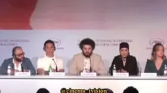 لحظه پربازدیدِ ترجمه سوال خبرنگار توسط پیمان معادی/فیلم
